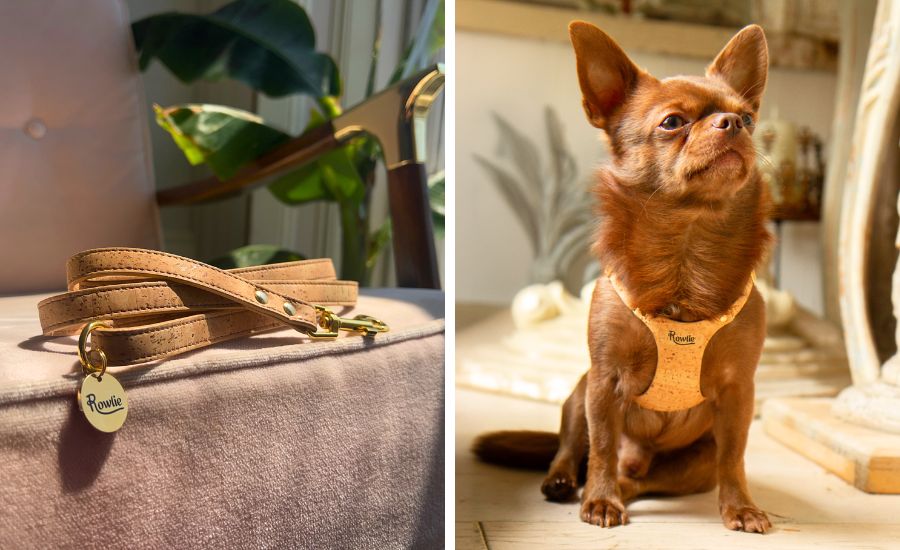 Vegan dog accessories by Rowlie